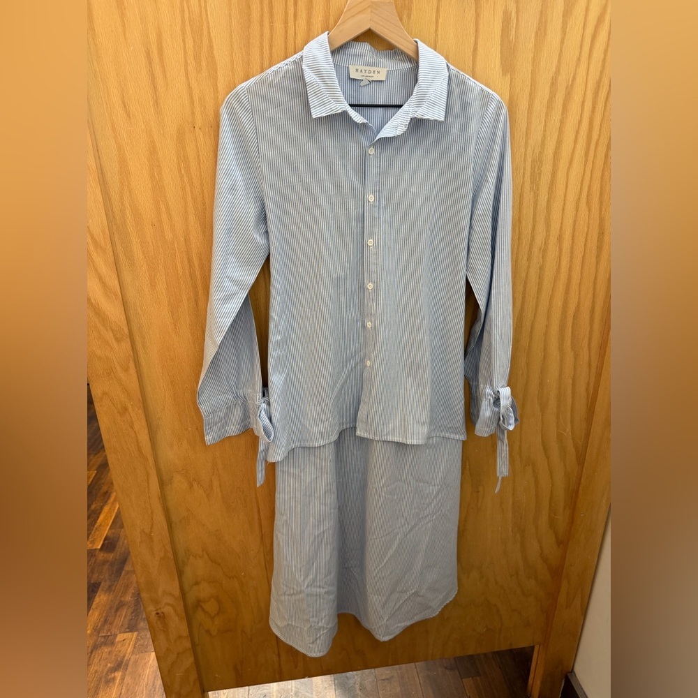 Hayden Button Down Shirt Dress